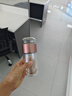 寶威瑪（BVGMAV）玻璃杯女茶水分離雙層防燙玻璃水杯子高顏值泡茶杯高檔禮品定制 曬單實(shí)拍圖