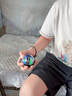 安踏腕力球男士變速發(fā)光握力球臂力手腕鍛煉器靜音專業(yè)力量訓(xùn)練腕力器 【炫彩-黑】低音低噪-贈(zèng)放摔繩 曬單實(shí)拍圖