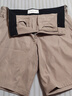 ABERCROMBIE & FITCH【百搭多口袋】男裝25夏季新款美式通勤寬松西裝短褲KI128-5037 淺棕色 31 W(180/78A) 曬單實(shí)拍圖
