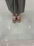 VISION STREET WEAR官方  FLAT TOP櫻花粉低幫經(jīng)典翻毛皮帆布鞋男女街頭滑板鞋 櫻花粉 38 曬單實拍圖