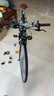 飛鴿（FLYING PIGEON）飛鴿復(fù)古公路自行車(chē)男女禧瑪諾變速700C成人青少年大學(xué)生城市跑車(chē) 優(yōu)雅-21速禧瑪諾-直把-翡翠綠 曬單實(shí)拍圖