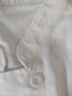 佐梵哲廚師服短袖夏季透氣孔網(wǎng)布廚師工作服薄款后廚服裝餐飲店廚房工裝 白色 4XL 曬單實拍圖