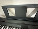 雅馬哈（YAMAHA）電鋼琴P48B便攜88鍵重錘智能數碼鋼琴考級家用 P48主機+木架+三踏 曬單實(shí)拍圖