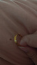 CRD克徠帝黃金戒指日月星辰足金999活口指環(huán)情侶對戒節(jié)日禮物 5g|男戒|HQ00134-2 曬單實拍圖