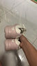 特步女子跑步鞋運動鞋夏季新款網(wǎng)面透氣輕便減震休閑跑鞋粉色 曬單實拍圖