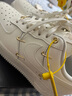 耐克NIKE板鞋女空軍一號(hào) AIR FORCE 1運(yùn)動(dòng)鞋F(xiàn)V3654-111帆白38.5 曬單實(shí)拍圖