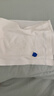 babycare嬰兒護肚圍新生兒童寶寶護肚子臍帶防著涼奶酪白2條裝16*17cm 曬單實拍圖