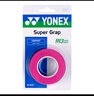YONEX尤尼克斯羽毛球手膠運動吸汗帶握把膠AC-102C-026粉色三條裝 曬單實拍圖