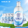 三麟蘇打水335ml*24瓶 無糖原味氣泡水整箱裝蘇打汽水 0糖0卡0脂 曬單實(shí)拍圖
