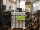 億潤(rùn)鋼制電暖氣片家用水暖臥室電加熱暖氣片取暖器遙控水電暖器散熱器 500mm高1300W12柱【供10平】 曬單實(shí)拍圖