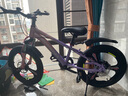 鳳凰山地自行車男女變速山地車碟剎青少年兒童自行車學(xué)生單車 星際 粉紫【變速+三刀輪】 20寸【適合125-160cm】 曬單實(shí)拍圖