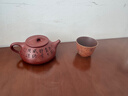璽翰雅（ROYHOYE）宜興顧景舟紫砂壺石瓢壺純全手工原礦紫泥家用大茶壺套裝精品收藏 一壺三杯禮盒裝 400ml 300CC(適合2-3人) 曬單實(shí)拍圖