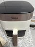 美的（Midea）空氣炸鍋不用翻面 智能觸控透明可視 家用實(shí)用大容量6.5L 炸烤箱一體機(jī) 三檔風(fēng)速金屬腔體 KZC6517 曬單實(shí)拍圖