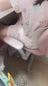 久歲伴兒童睡裙女童夏季家居裙中大童6-12歲女孩薄款寬松中長款連衣裙 淺粉/國風(fēng)水墨畫 160 曬單實拍圖