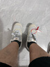 新百倫574運(yùn)動(dòng)鞋子男鞋女鞋夏季新款透氣防滑情侶休閑鞋n字鞋 G574米白色 經(jīng)典款 40 (250mm) 曬單實(shí)拍圖