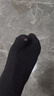 棉可茵襪子男士短襪春夏季短筒透氣吸汗低幫淺口純色船襪百搭休閑襪 純色船襪-黑色 6雙 曬單實拍圖
