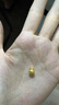 周大生黃金投資金豆足金吉祥小福豆七夕禮物送女友 金福袋E1g 曬單實拍圖