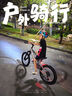 蘭博基尼青少年自行車鋁合金7速變速山地車碟剎兒童自行車學(xué)生單車 XS100 鈦金銀-7速禧瑪諾/線碟/XS100 20寸【適合125-145cm】 曬單實(shí)拍圖