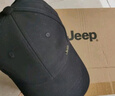 吉普（JEEP）帽子男棒球帽四季潮流百搭鴨舌帽遮陽(yáng)帽男女士太陽(yáng)帽子 黑色 曬單實(shí)拍圖