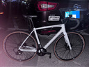 PARDUS瑞豹公路車(chē)SUPER SPORT自行車(chē)碳纖維105舒適耐力油碟單車(chē)變速男女 珍珠白銀 -藍圖RX油碟 M(適合身高174-182CM) 曬單實(shí)拍圖