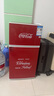 可口可樂（Coca-Cola）冰箱一級能耗50L雙開門小型冰箱冷藏冷凍兩用小冰箱戶外家居用品 曬單實(shí)拍圖