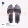 迪卡儂（DECATHLON）涼鞋女洞洞鞋夏平底包頭涼鞋沙灘鞋涉水鞋柔軟舒適SBT 紫晶色 39-40碼-女款 曬單實拍圖