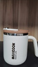 美廚（maxcook）316不銹鋼馬克杯水杯 保溫杯子帶蓋咖啡燕麥早餐茶杯450ml 焦糖棕 曬單實拍圖