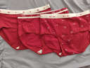 貓人少女本命馬年紅色內褲女生桑蠶絲抑菌襠女孩女士中腰三角短褲底褲 曬單實(shí)拍圖