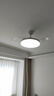 松下（Panasonic）風(fēng)扇燈全光譜臥室餐廳吊扇燈69瓦燈具 餐廳風(fēng)扇燈42寸【包安裝】 曬單實(shí)拍圖