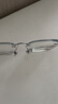 蔡司（ZEISS）鏡片無(wú)框眼鏡男斯文近視眼鏡可配度數防藍光無(wú)邊框平光鈦材眼睛女 632銀色 配colorein鏡片1.67特薄 0-600度 曬單實(shí)拍圖