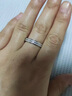 中國黃金星辰足銀戒指女士素圈戒子時(shí)尚結婚紀念日禮物送老婆生日 星辰足銀戒指【品牌禮盒】-京速達 曬單實(shí)拍圖