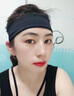 NCNE德國品質(zhì)發(fā)帶運動(dòng)吸汗涼感頭帶止汗帶吸汗頭巾女導汗帶跑步健身涼感發(fā)帶-薄藤紫 曬單實(shí)拍圖