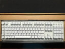 雷蛇（Razer）黑寡婦蜘蛛V4專業(yè)版 機(jī)械鍵盤 游戲鍵盤 RGB背光 游戲電競 綠軸 帶RGB腕托 白色 曬單實(shí)拍圖