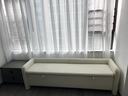 居和美家換鞋凳長凳穿鞋凳沙發(fā)凳家用入戶門口收納凳簡約鞋凳坐凳一體 米白色 100cm 曬單實(shí)拍圖