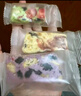 豬兄草莓羊奶芙混合味正宗拉絲長條藍莓凍干雪花酥餅干糕點沙琪瑪400g 曬單實拍圖