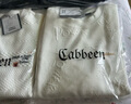 卡賓（CABBEEN）【老花提花】刺繡衛(wèi)衣男2024秋季新款潮牌圓領純色長袖上衣 青苔色78 L /175/50 曬單實拍圖