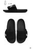 耐克（NIKE）官方OFFCOURT ADJUST男拖鞋秋季魔術(shù)貼一字拖室內(nèi)DQ9624 001黑/白色/黑 42.5 曬單實拍圖