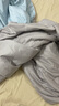 名創(chuàng)優(yōu)品（MINISO）夏天絲滑夏被親膚涼感空調被 宿舍家用雙人夏涼被200x230cm 曬單實拍圖