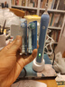 歐樂B（Oral-B）成人電動(dòng)牙刷P4000深度清潔牙齦3D聲波圓頭送男女友情侶生日禮物 P4000-魅力藍(lán) 曬單實(shí)拍圖