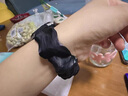 犀犬適用小米手環(huán)10/9/8pro表帶手串7por女生智能紅米手表5替換腕帶4高級 雪紡冰絲發(fā)圈-雅典黑 紅米watch5/4表帶 曬單實拍圖