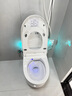 九牧 ( JOMOO )智能馬桶一體式全自動翻蓋無水壓即熱虹吸式家用電動坐便器 白【頂配】自動翻蓋+語音泡沫盾 250/300/350/400坑距備注 400mm 曬單實拍圖