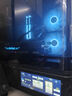 瓦爾基里（VALKYRIE）VK03-M BLACK 黑色 M-ATX 游戲電腦臺式機箱 支持360水冷 6.2吋觸摸屏 曲面玻璃270°海景房 曬單實拍圖