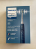 飛利浦（PHILIPS）電動(dòng)牙刷鉆石3系 亮白&潔凈刷頭HX5181/02藍+HX9023刷頭3支裝 生日禮物 曬單實(shí)拍圖