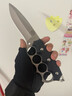 瑞士軍士戶(hù)外戰術(shù)格斗指虎拳套直刀DC53高硬度G10野外便攜鋒利刀 DC53高硬度戰術(shù)格斗指虎拳套直刀 曬單實(shí)拍圖