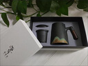京厽父親禮物2025新款茶杯送爸爸生日實(shí)用禮盒中年老爸長(cháng)輩客戶(hù)禮品 遠山杯-素白禮盒裝+可刻字 曬單實(shí)拍圖