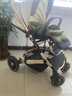 ANGI BABY嬰兒車高景觀嬰兒推車可坐可躺新生兒避震輕便折疊雙向?qū)殞毷滞栖?卡布奇諾【四輪橡膠+加厚棉墊】 輕便折疊高景觀減震雙向嬰兒推車 曬單實(shí)拍圖
