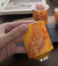 希爾庫(kù)班故宮御茗杯鎏銀主人杯送長(zhǎng)輩朋友領(lǐng)導(dǎo)父母親導(dǎo)師退休生日禮物送禮 鎏銀明黃御茗杯對(duì)杯 曬單實(shí)拍圖