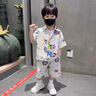 迪士尼寶寶哪吒衣服男童夏季套裝2025新款兒童襯衫小童兒童短袖運(yùn)動(dòng)一整套 圖片色 哪吒套裝 90 建議80-90cm1歲-1歲半 曬單實(shí)拍圖