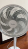 美的（Midea）電風(fēng)扇家用7葉落地扇搖頭電風(fēng)扇循臥室宿舍輕音風(fēng)扇臺(tái)式桌面小型風(fēng)扇臺(tái)地兩用升級(jí)款 白色丨7葉臺(tái)地兩用 曬單實(shí)拍圖