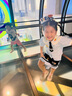 DUUDUU童裝兔子警官女童裙子兒童COS衣服寶寶公主裙生日連衣裙小兔  120 曬單實(shí)拍圖